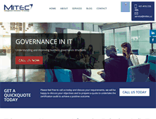 Tablet Screenshot of mitec.cc