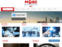 Tablet Screenshot of mitec.com.vn