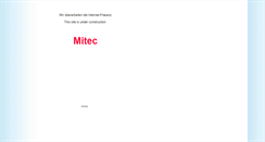 Desktop Screenshot of mitec.de