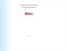 Tablet Screenshot of mitec.de